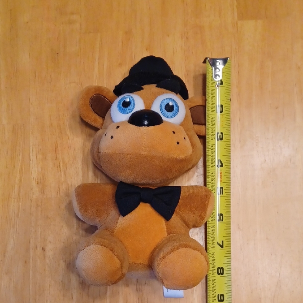 Five Nights at Freddy's Freddy Fazbear Plush Bear Brown Black 8in, 2016 - Picture 13 of 16